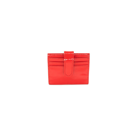 Red Glossy Card Holder