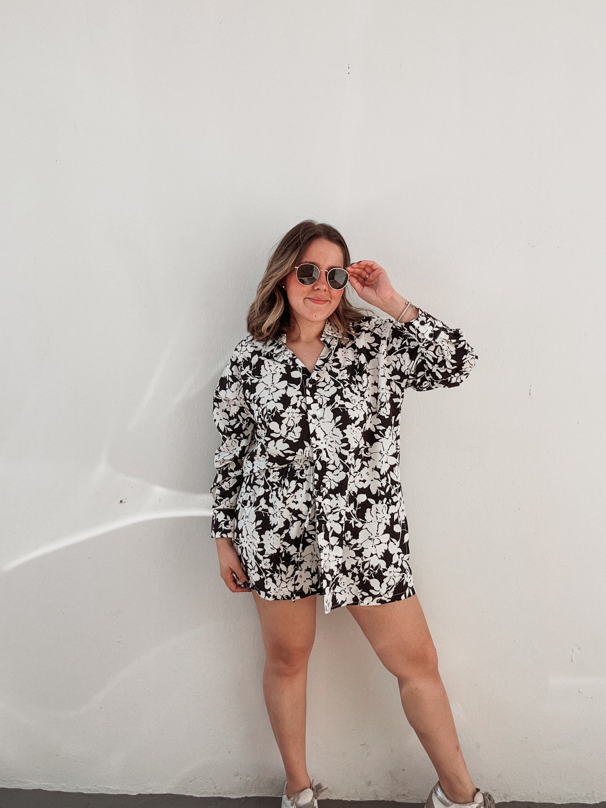Black & White Florals Set