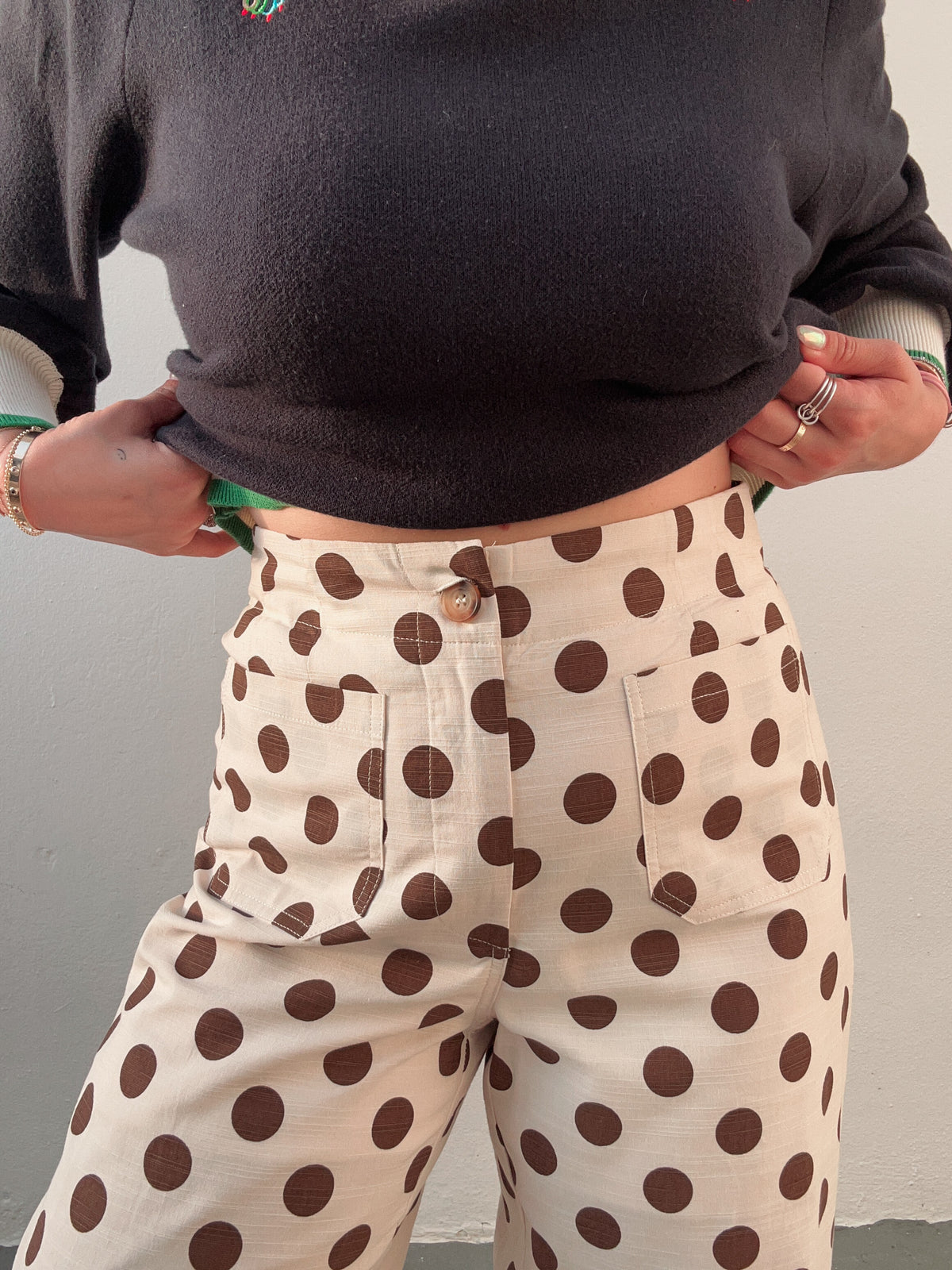 Choco Polka Dot Bottoms