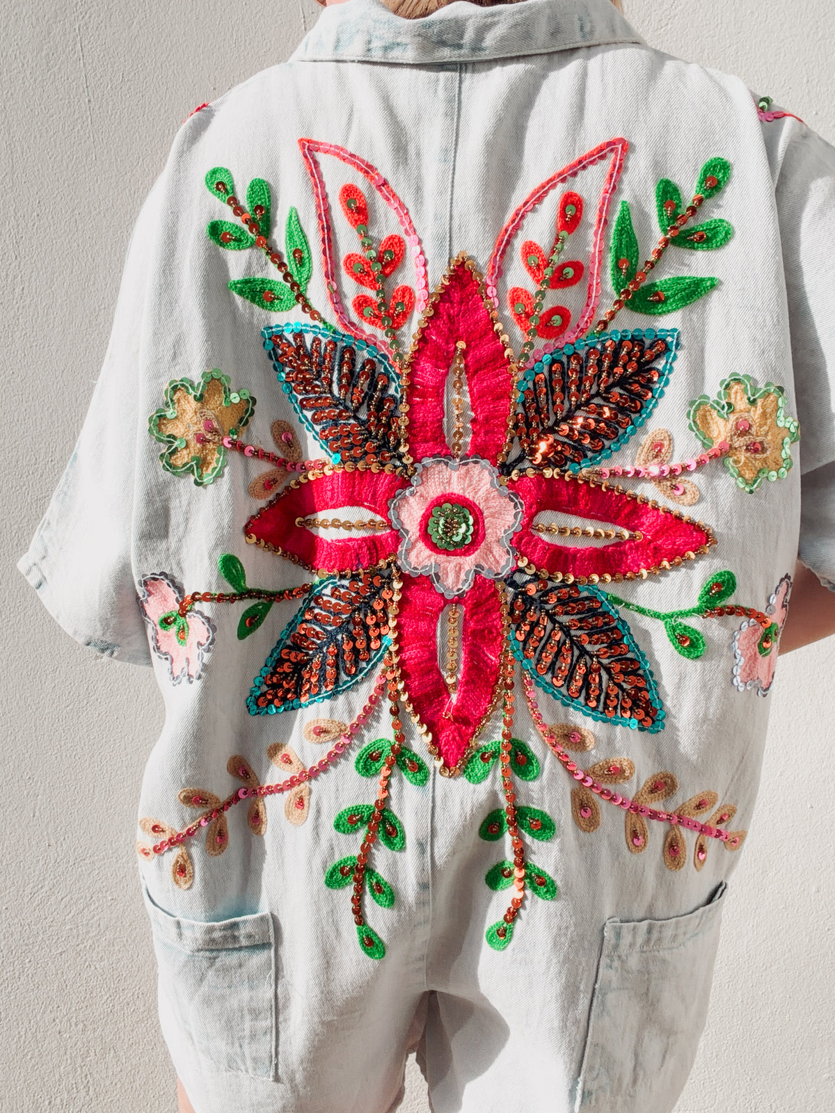 Colorful Embroidered Romper – Shop Oli Oli