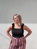 Black Rose Top