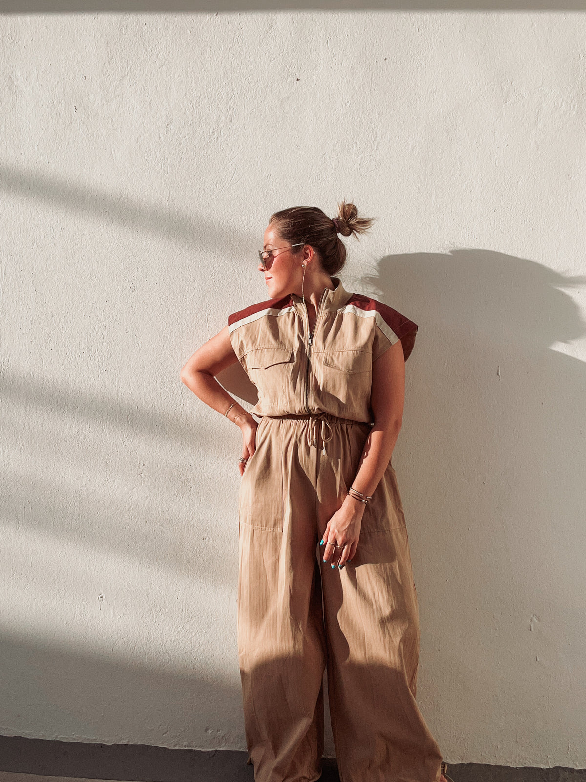 Camel Jumpsuit