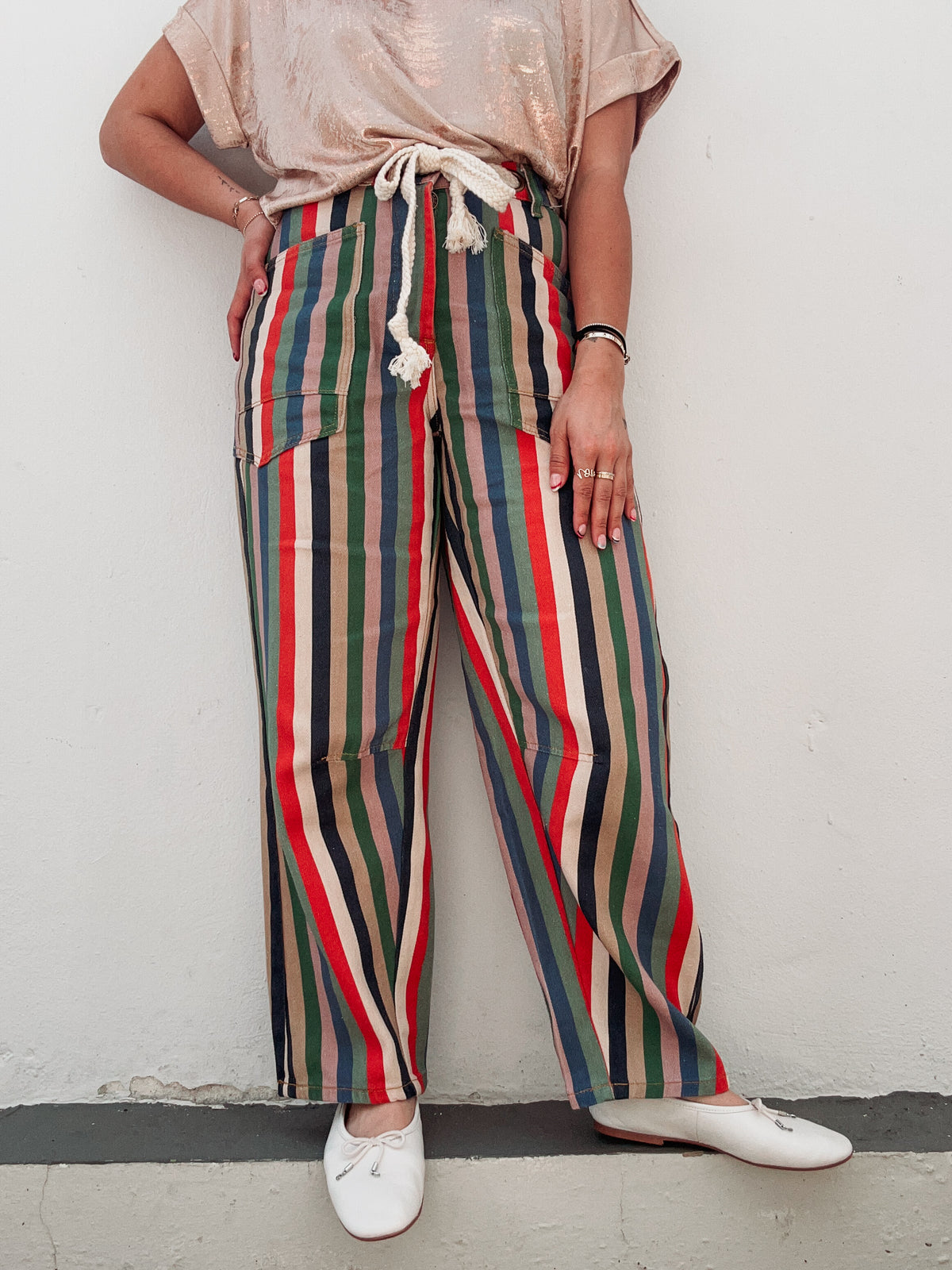 Multi Striped Pants