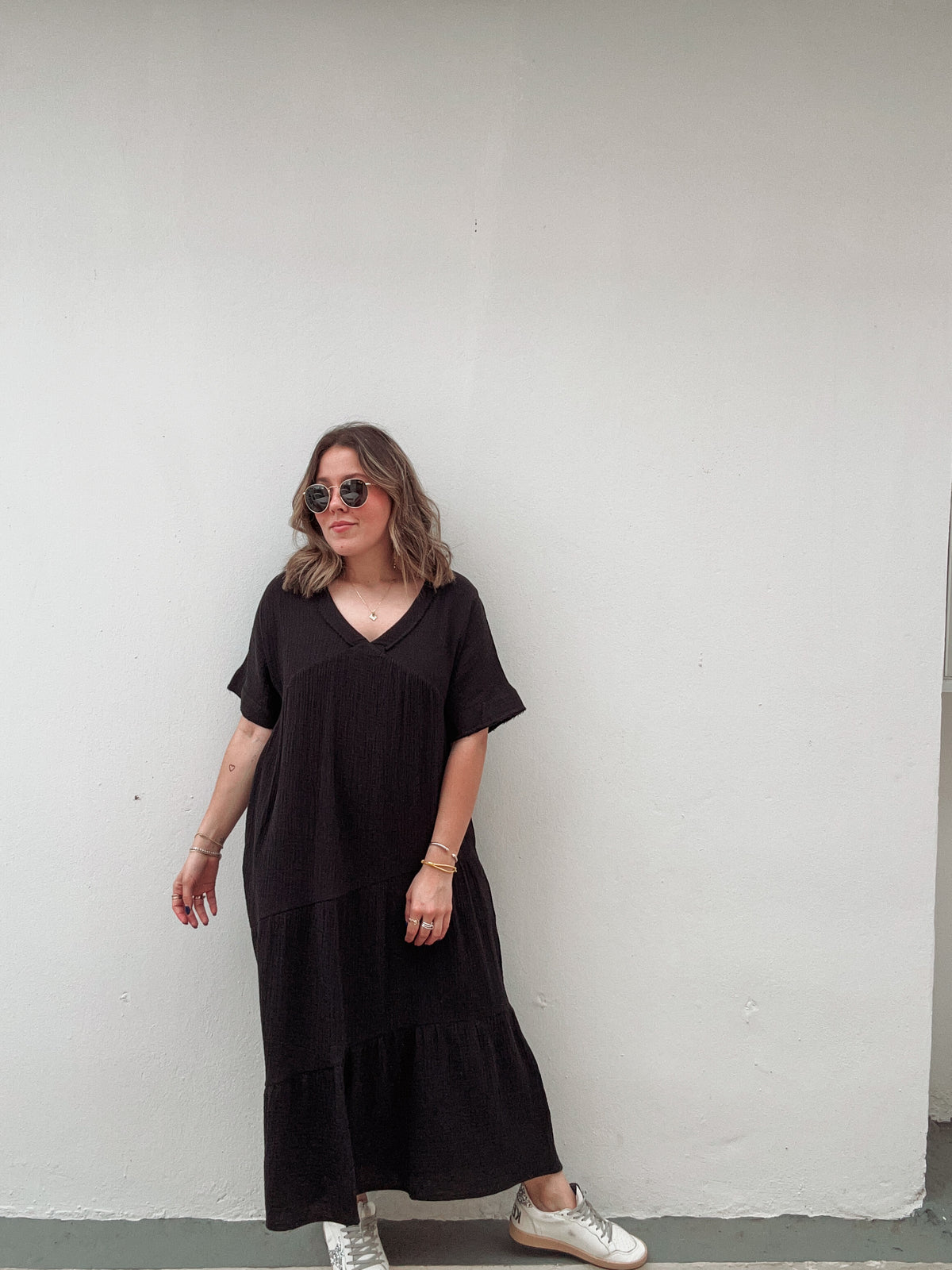 Black  Easy Flow Maxi