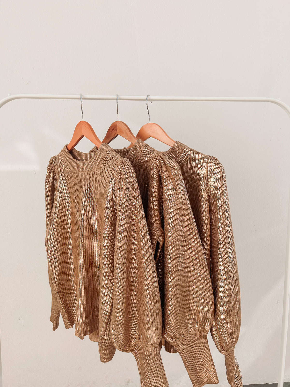 Gold Stardust Sweater