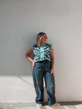 Denim Rhinestone Jeans