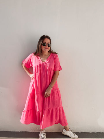 Bubblegum Pink  Easy Flow Maxi
