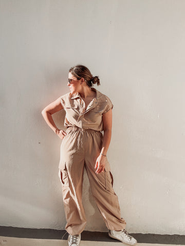 Sand Easy Jumpsuit