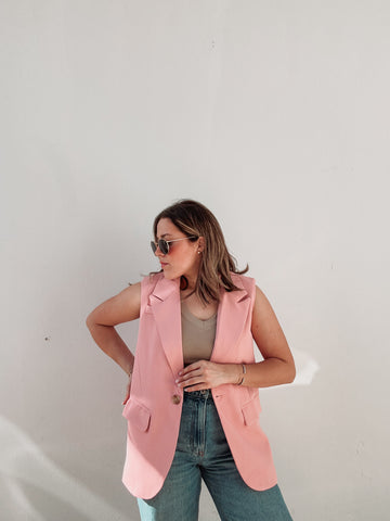 Powder Pink Vest