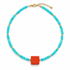 Turquesa Cube Necklace