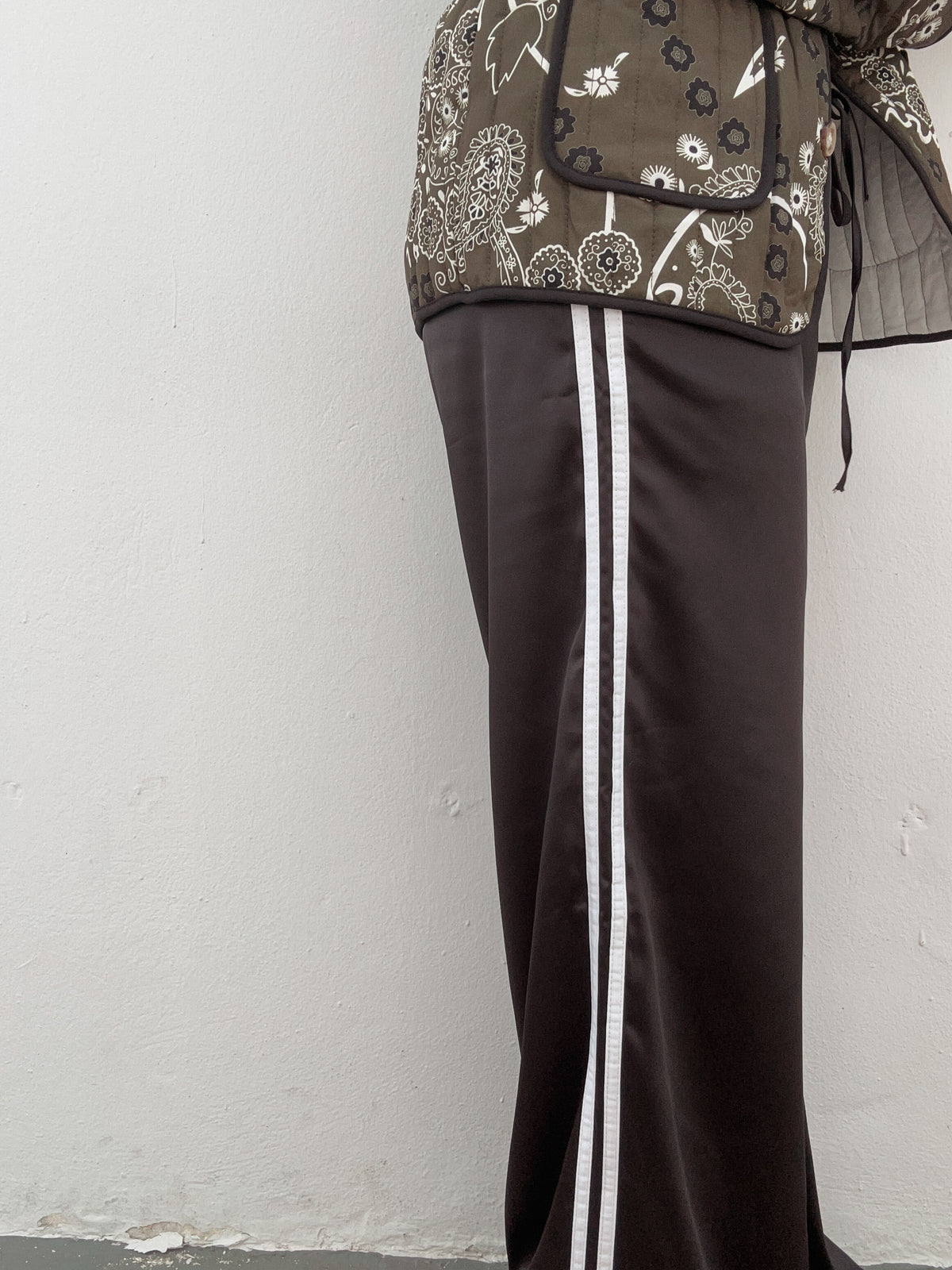 Black & White Striped Pants