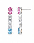 Bubblegum Candy Gem Dangle Studs
