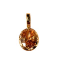 Ambar Oval Gem Charm