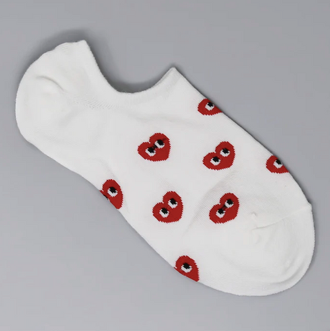 Hearty No Show Socks (Silicone Tab)