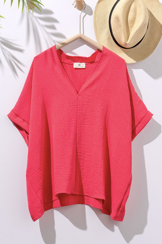 Coral Basic Blouse
