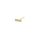 Sparkling Pavé Mini 14K Bar