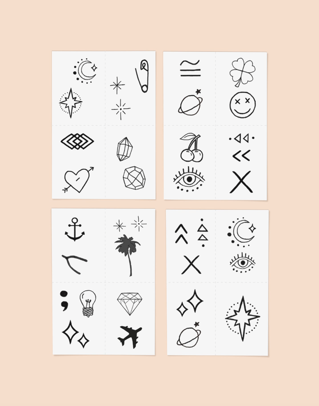 Lil Tats Temporary Tattoo Pack