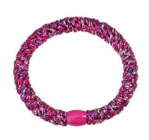 Pink Unicorn Glitter Hair Tie