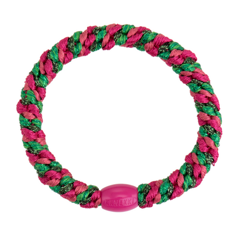 Watermelon Glitter Hair Tie