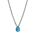 Milli Necklace in Electric Blue
