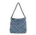 Denim Pouch Crossbody Bag