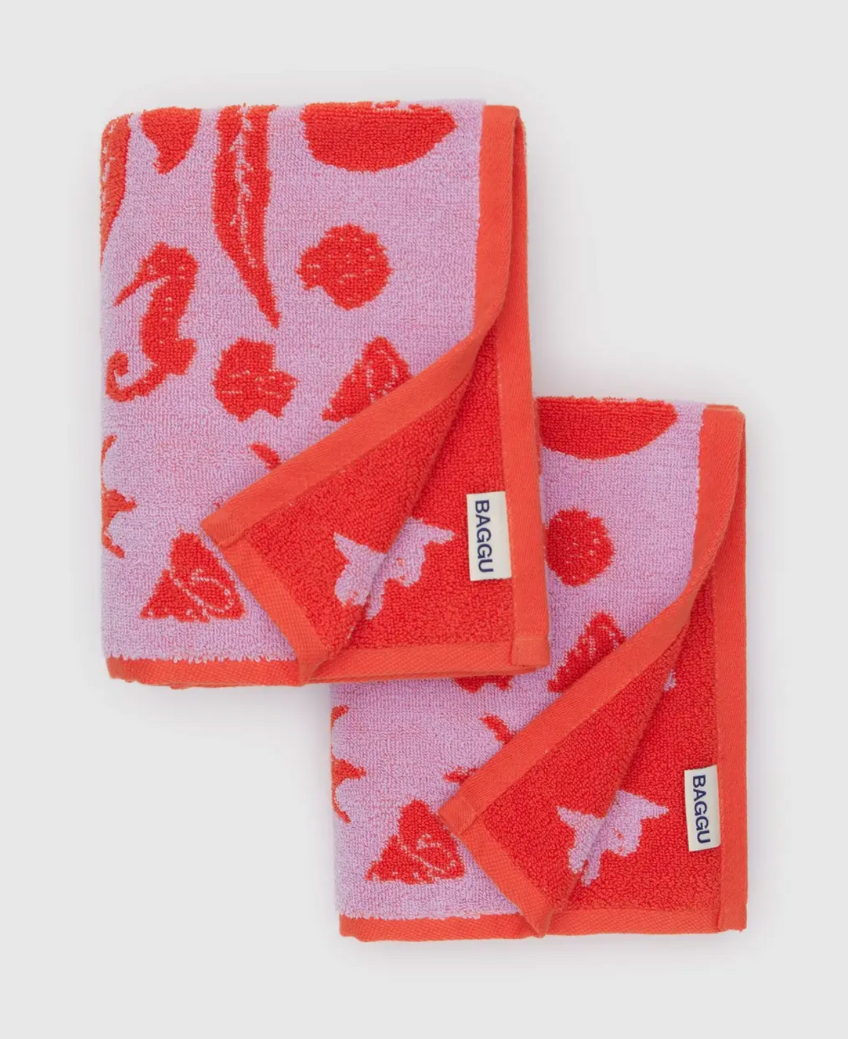 Sea Shells- Hand Towel Set of 2