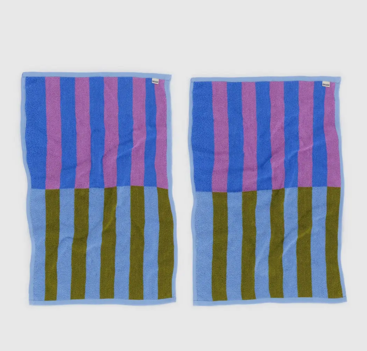 Cabana Stripes- Hand Towel Set of 2