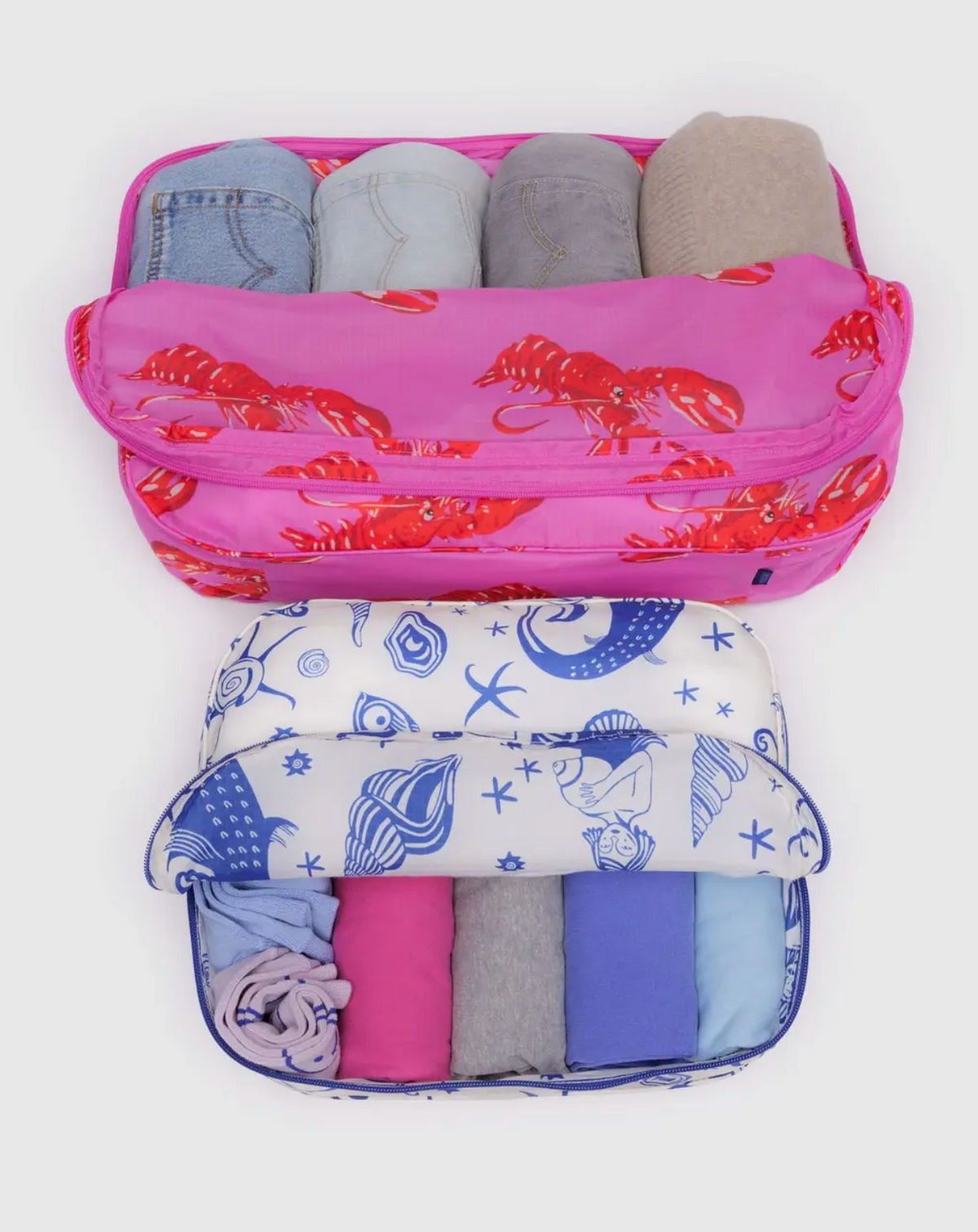 Sea Creatures- Large Packing Cube Set