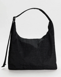Nylon Shoulder Bag- Black
