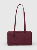 Mahogany Nylon Bowler Bag- Small