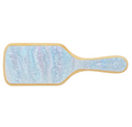 Bamboo Paddle Brush in Blue Sugar