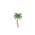 Palm Tree Single Stud