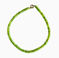Green Apple Beaded Necklace