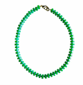 Esmeralda & Turquesa Disc Necklace