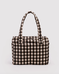 Blurred Gingham- Small Cloud Carry-On