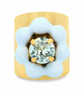 Nerissa Baby Blue Flower Ring
