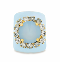 Jacci Ring in Enamel Fairy Dust- Blue
