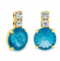 Dee Earrings in Fairy Dust- Teal Ignite
