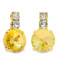 Dee Earrings in Fairy Dust- Lemon
