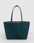 Teal Mix- Large Nylon Reversible Tote
