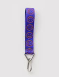 Baggu Smiley Lapis Logo Keychain