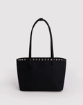Black Mix- Large Nylon Reversible Tote