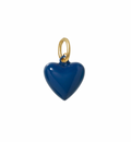 Blue Enamel Heart