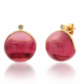 Bubblegum Rose Studs