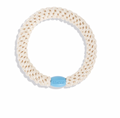 Ivory Blue Hair Tie