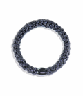 Navy Midnight Glitter Hair Tie