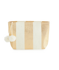 Gold Striped Pouch