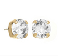 Oakland Studs Antique Clear 8mm