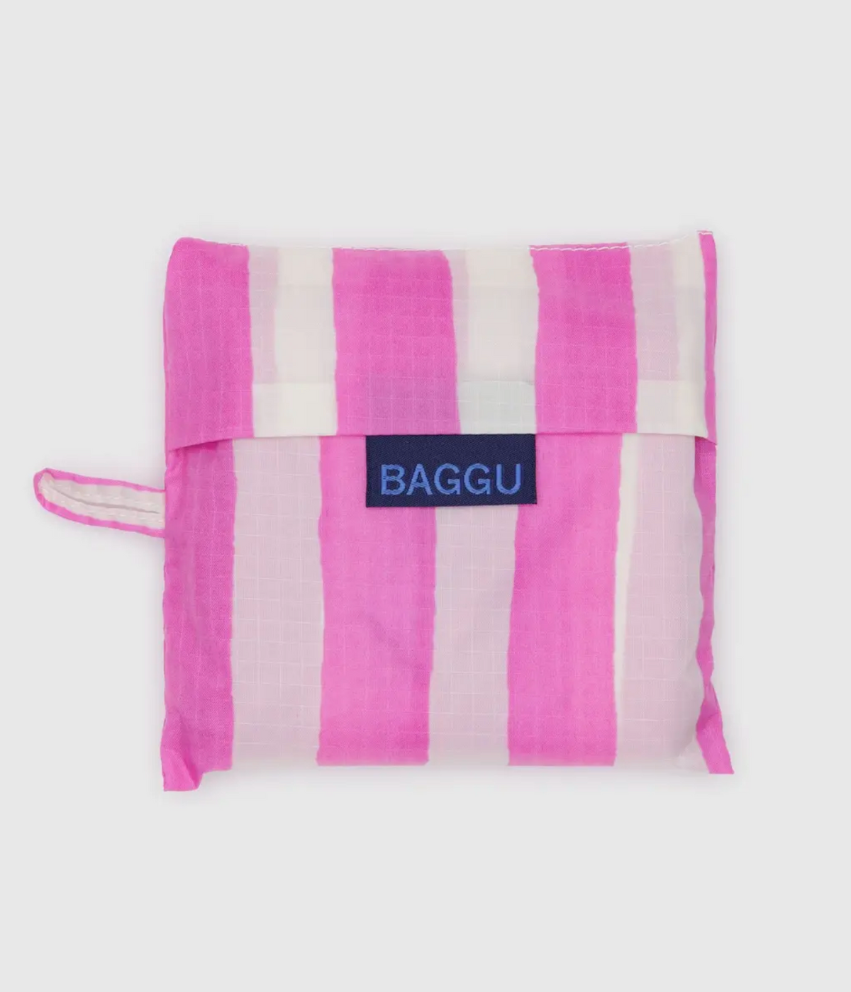 Pink Striped- Standard Baggu