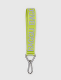 Baggu Lime Logo Keychain